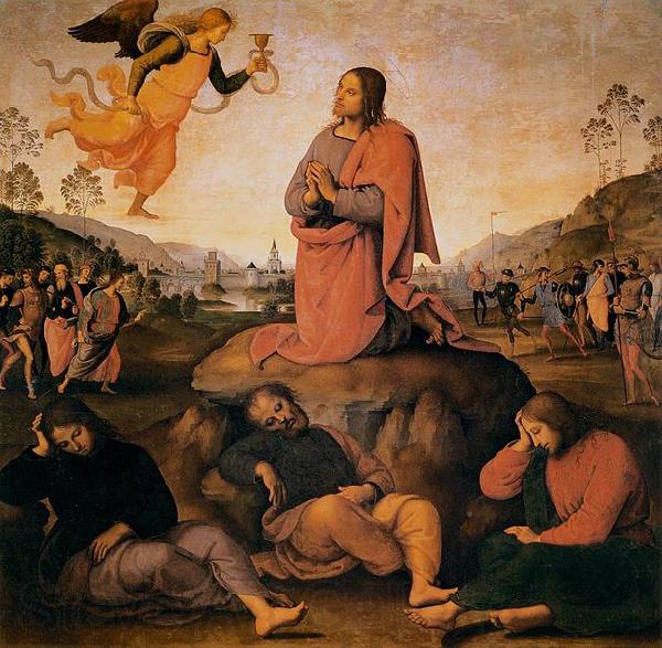 Pietro Perugino Prayer in the Garden France oil painting art